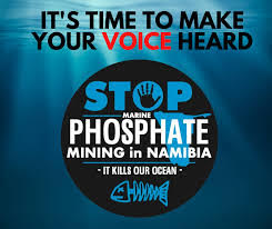 Resistance to marine phosphate mining in Namibia